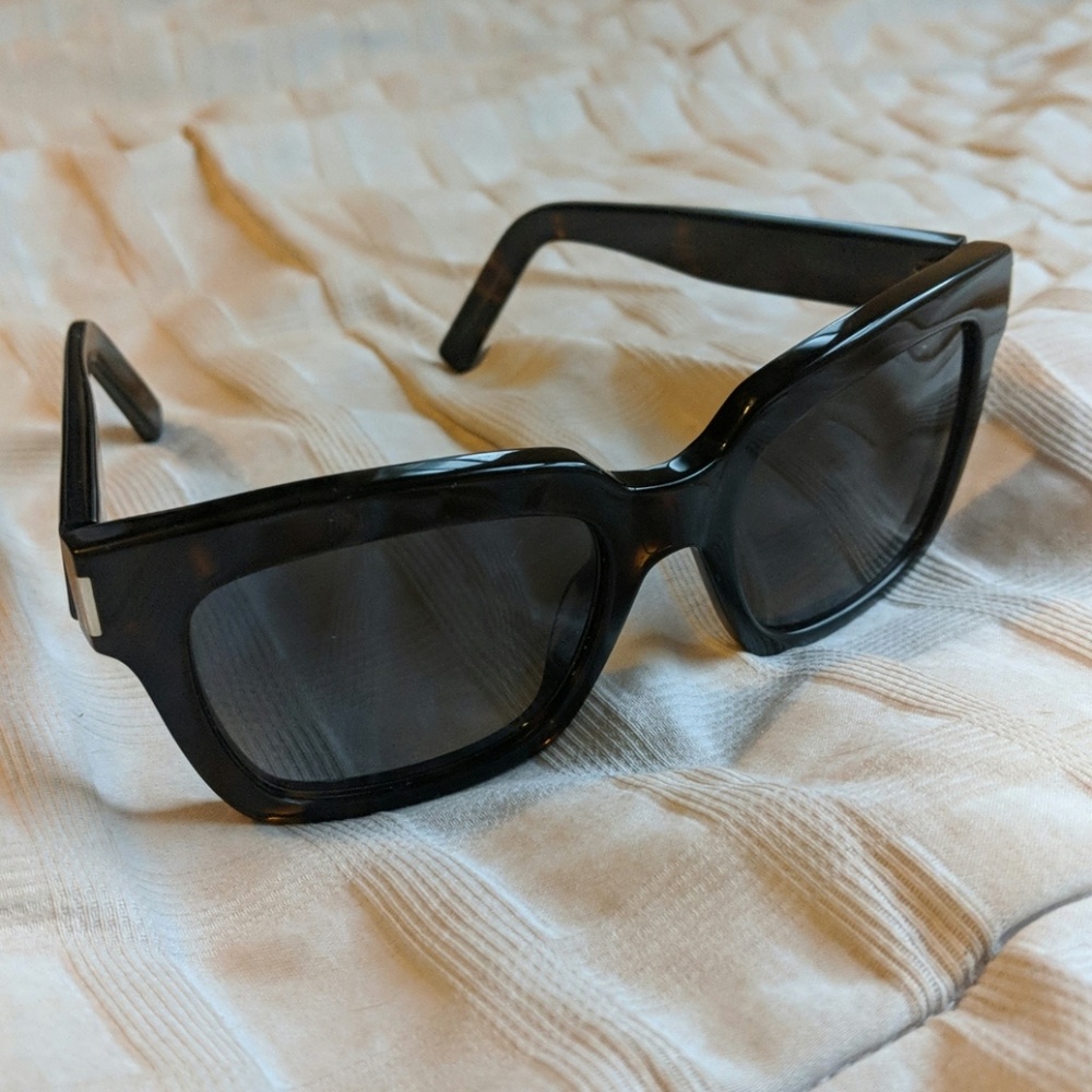 Saint Laurent Bold 1 Dark Tortoise